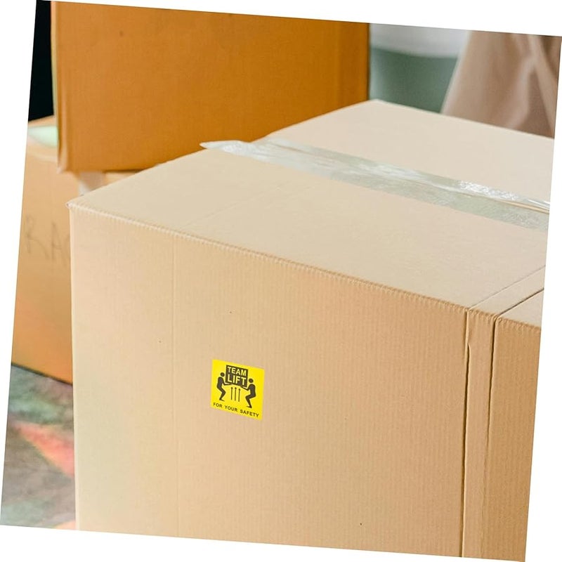 Heavy Duty Moving Box Warning Stickers Roll Strong Adhesive Caution Labels - Image 5